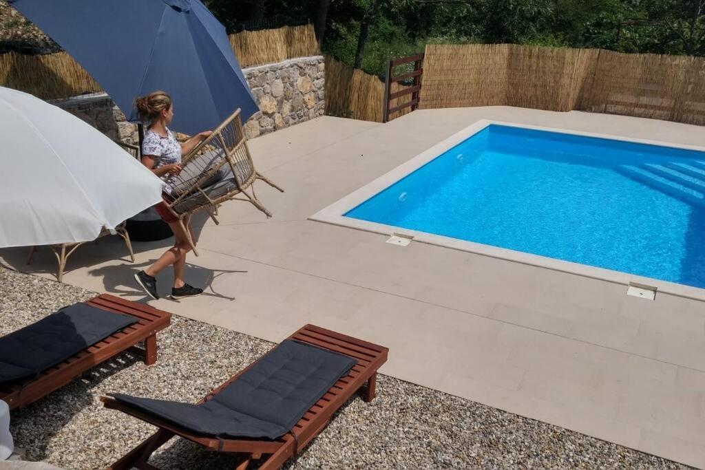 Holiday Home With Private Pool Near Opatija Jurdani Εξωτερικό φωτογραφία
